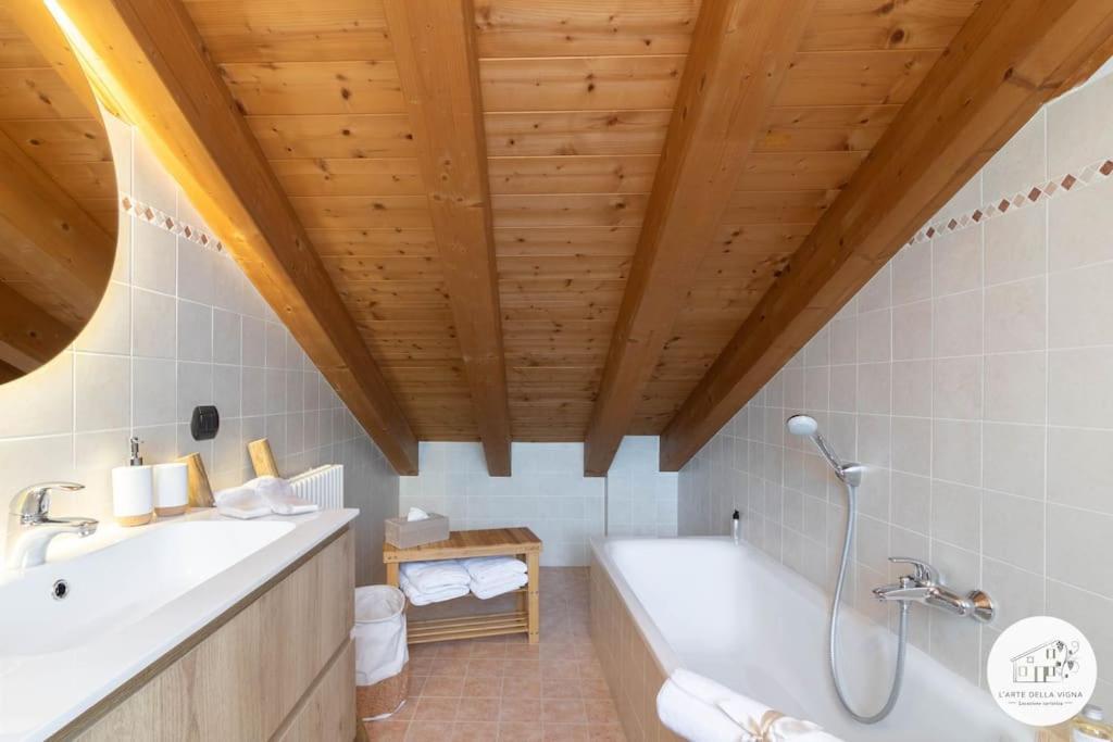 Casa L'Arte Della Vigna Villa Bigolino Buitenkant foto